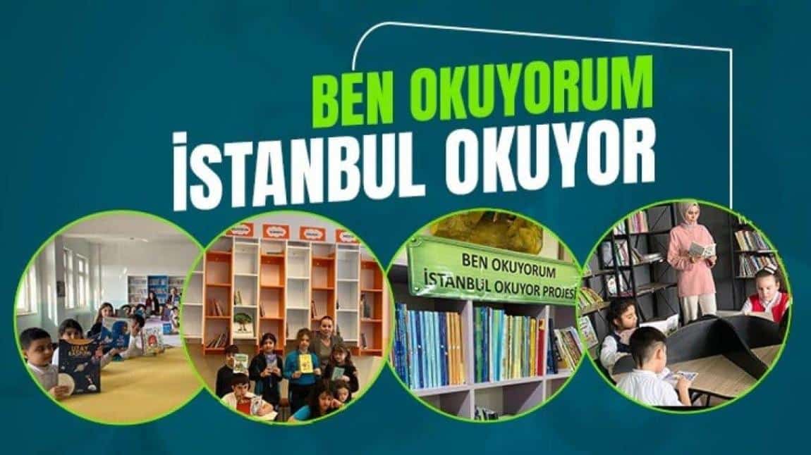 Ben Okuyorum İstanbul Okuyor Proje Kitapları Kütüphaemezde Yerini Aldı
