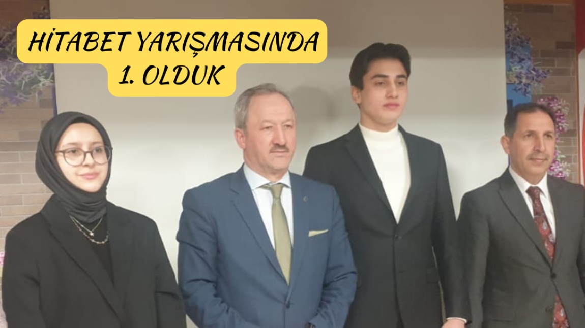 9. Sınıf Öğrencimiz Elif Tan, Hitabet Yarışmasında Okulumuzu Gururla Temsil Etti ve İlçe 1. si Oldu